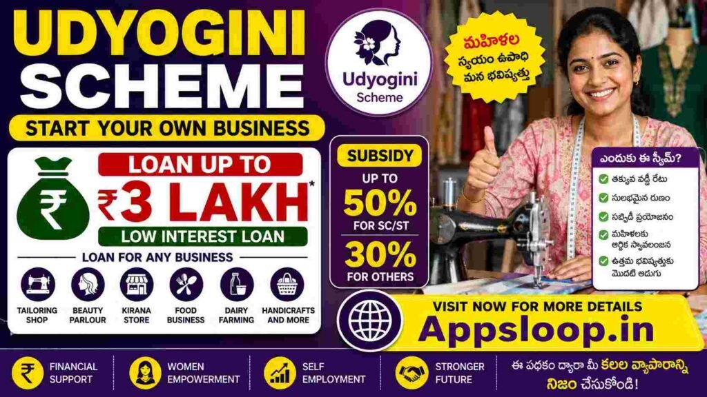 udyogini scheme 2026